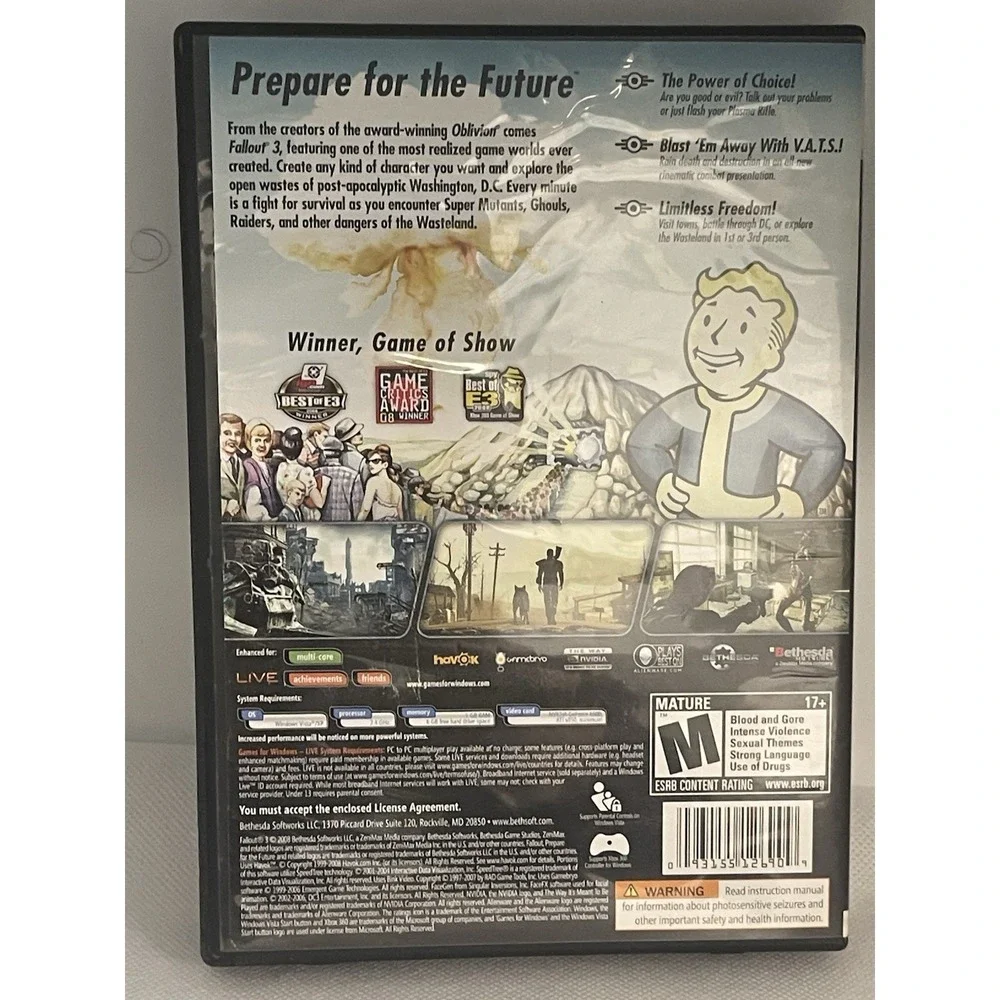 Fallout 3‎ (PC, 2008)
